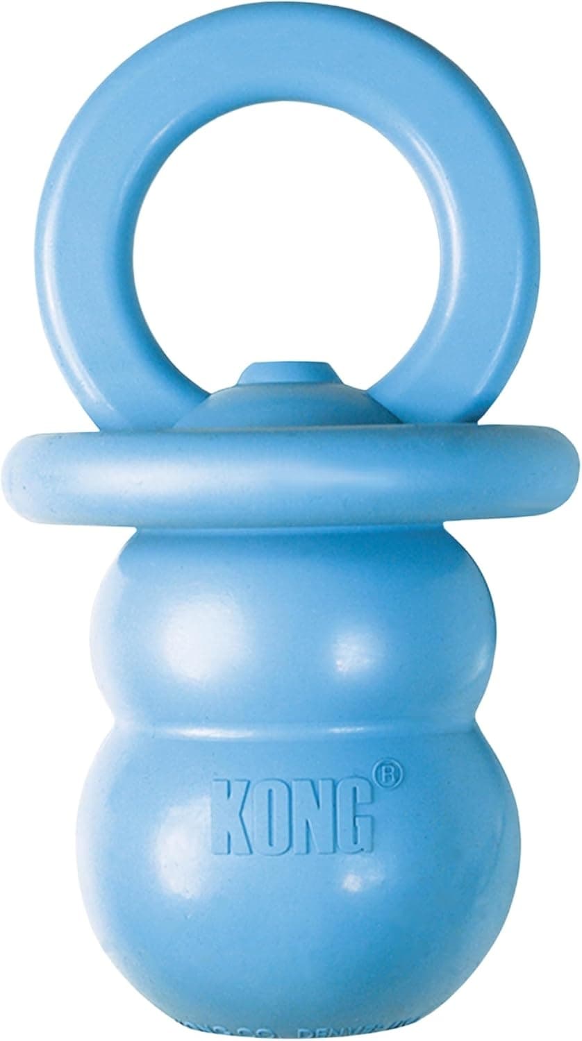 KONG Puppy Binkie - Chupete Juguete para Perros para Cachorros - Juguete