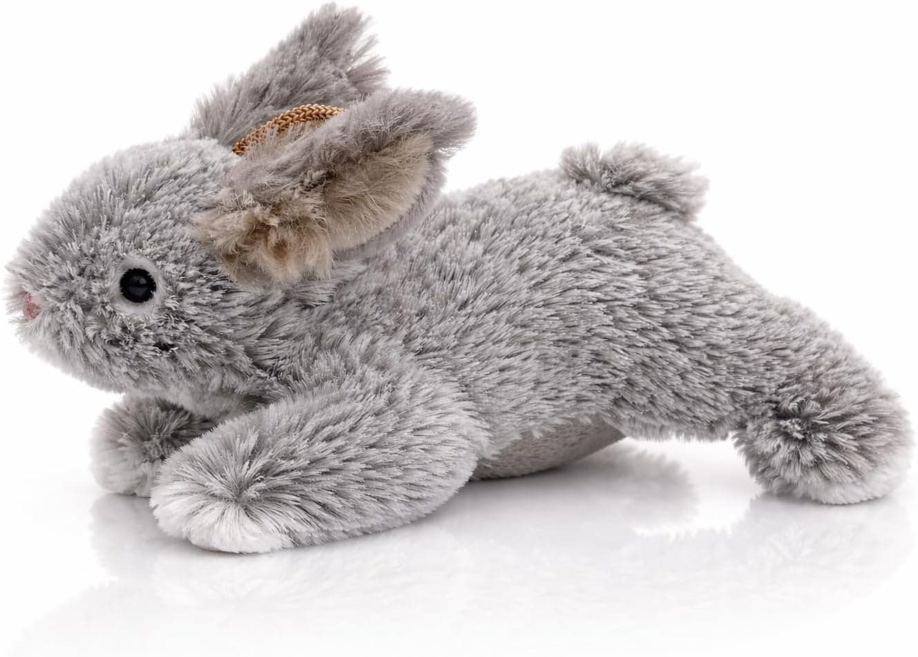 Multipet Juguete pequeño de conejo para perros con chirriador, juguete
