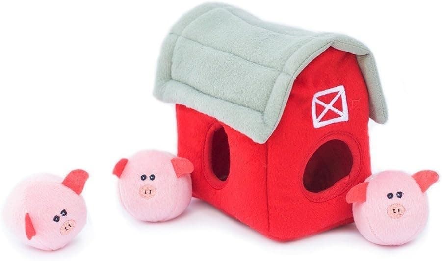 ZippyPaws juguete de peluche para perro Burrow Squeaky Hide and Seek
